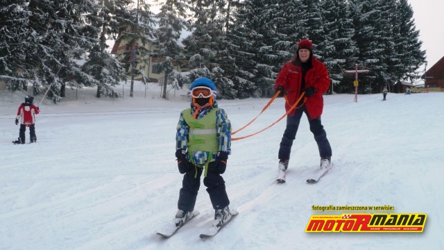 Alex na nartach, zima 2012-2013