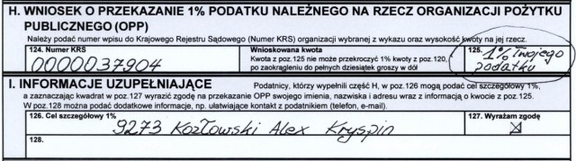 Podatek dla Alexa - jak wypelnic