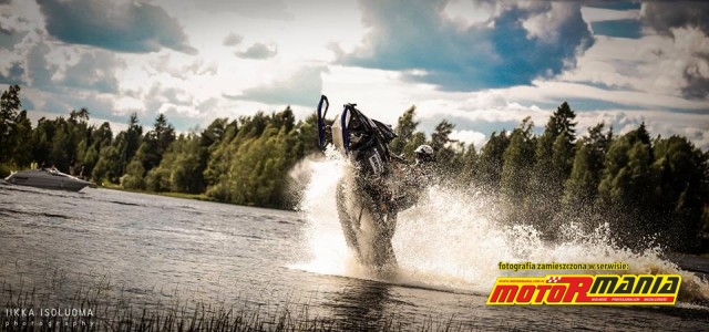 Braaap skuterem w wodzie