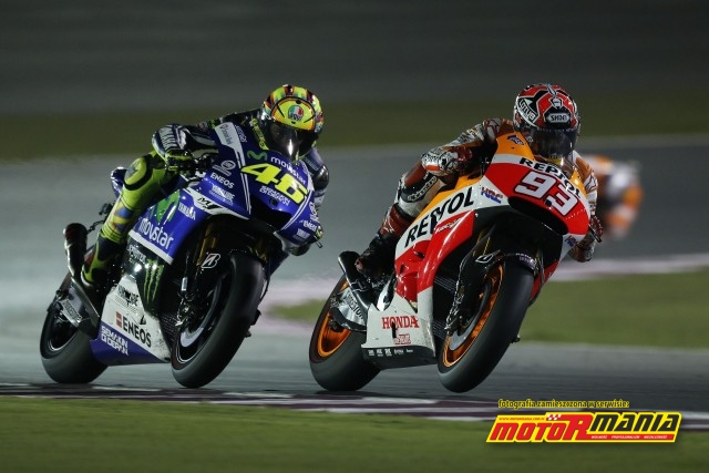 Marquez Rossi foto Honda