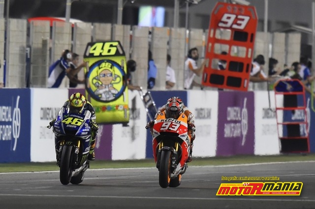 Rossi i Marquez foto yamaha