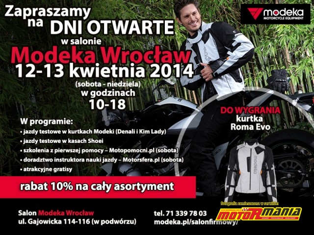 dni otwarte modeka wrocław kwiecien 2014