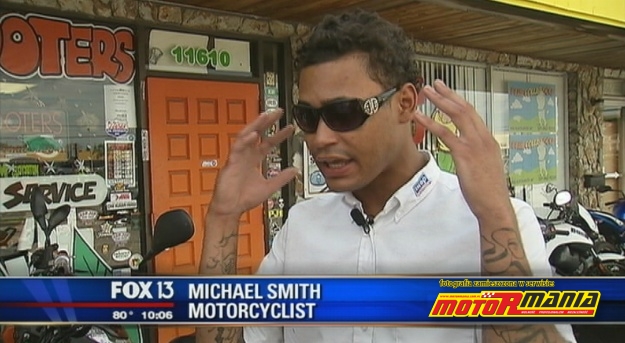 michael smith motocyklista