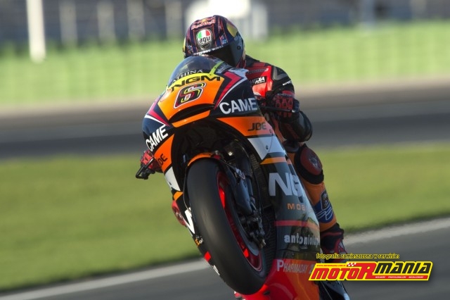 2015 NGM Forward Racing MotoGP Preseason Test Valencia