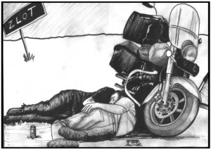 Serce-motocyklisty-ilustracje-Damian-Wojt-Zlot