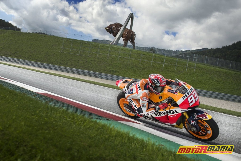 Marc Marquez na Red Bull Ring GP Austrii (2)