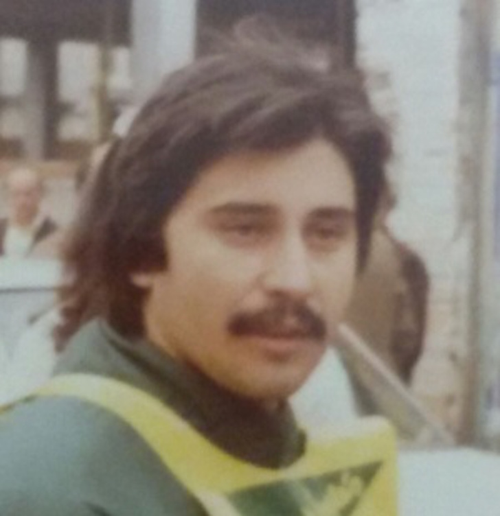 Miguel Parrondo przed wypadkiem