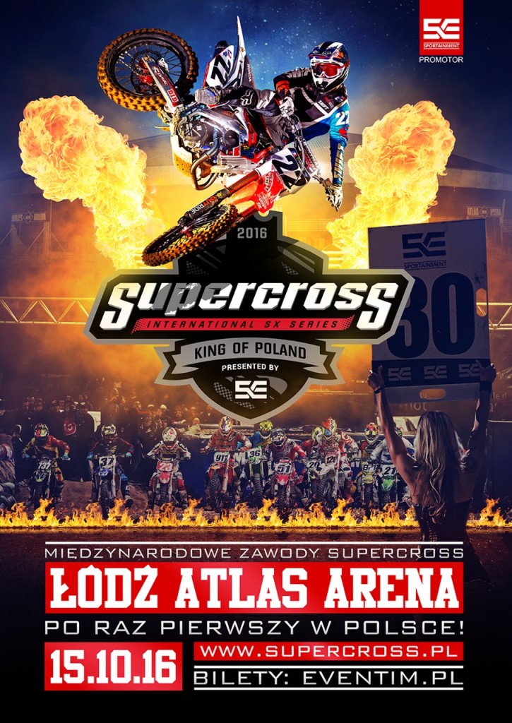 SX Supercross w Polsce Łódź Atlas Arena