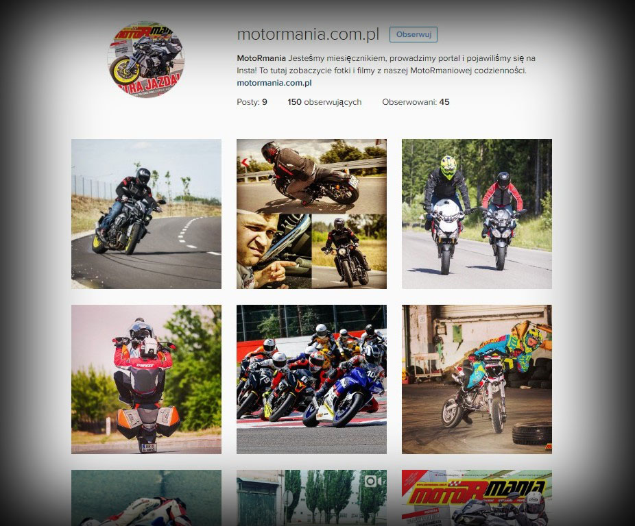 Instagram MotoRmania