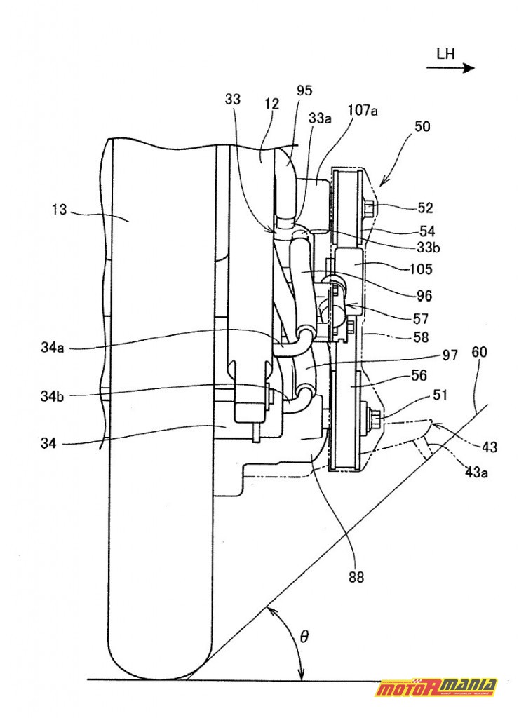 Rysunki patentowe Honda z kompresorem Supercharger (5)