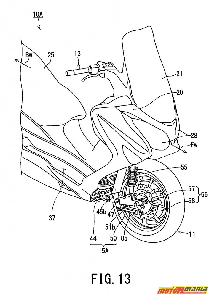 Suzuki Burgman 2WD hybryda elektryk - diagram (13)