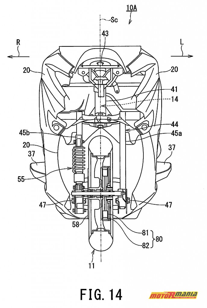 Suzuki Burgman 2WD hybryda elektryk - diagram (14)