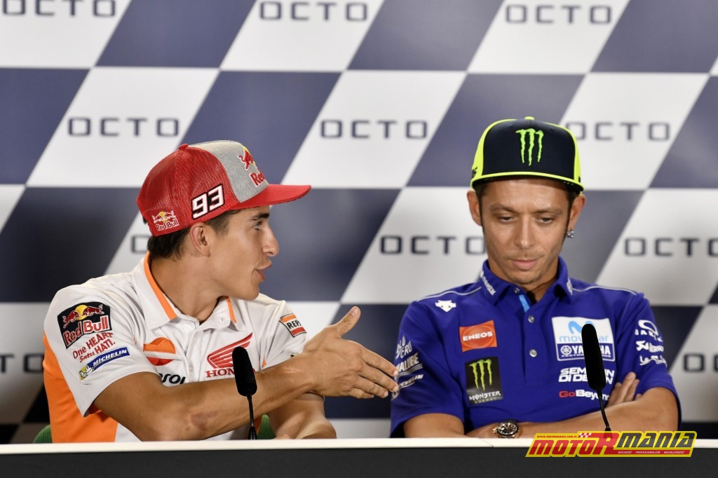 Zdjęcie z czwartkowej konferencji prasowej przed GP w Misano mówi wszystko. Foto: Dorna/MotoGP.com