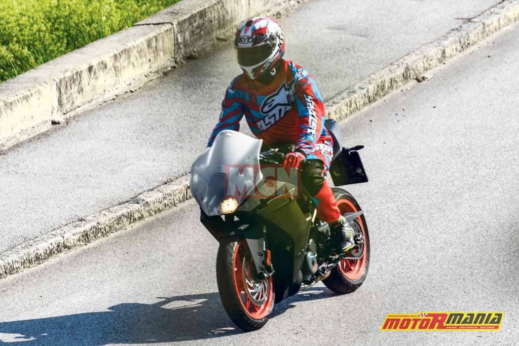 KTM RC390 2020 zdjecie szpiegowskie
