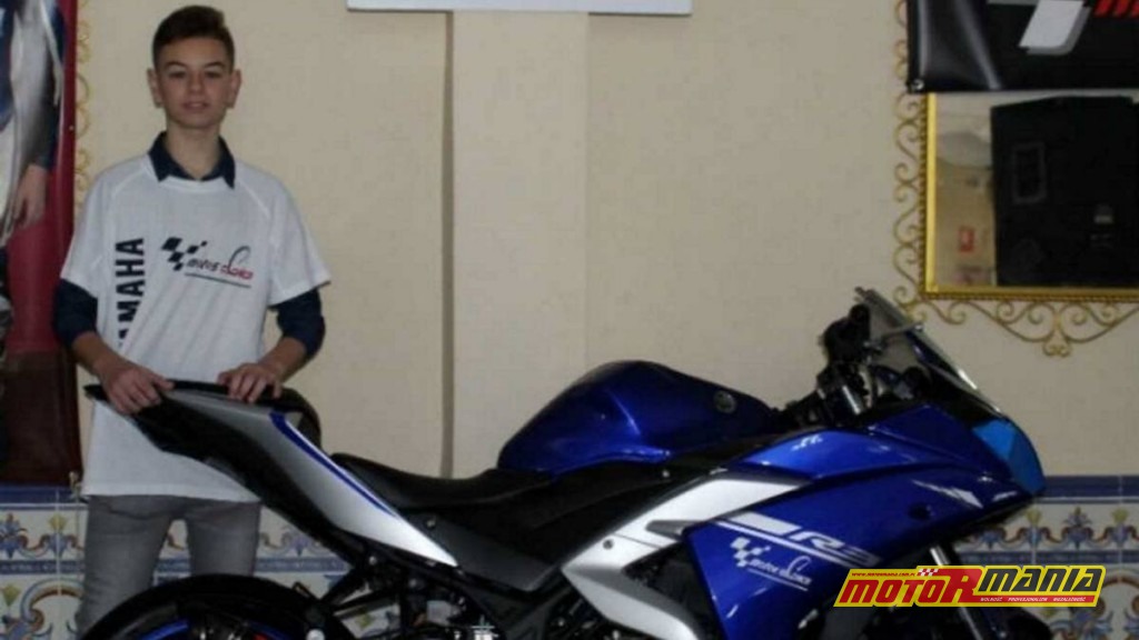 Marcos Gerrado i jego Yamaha R3.