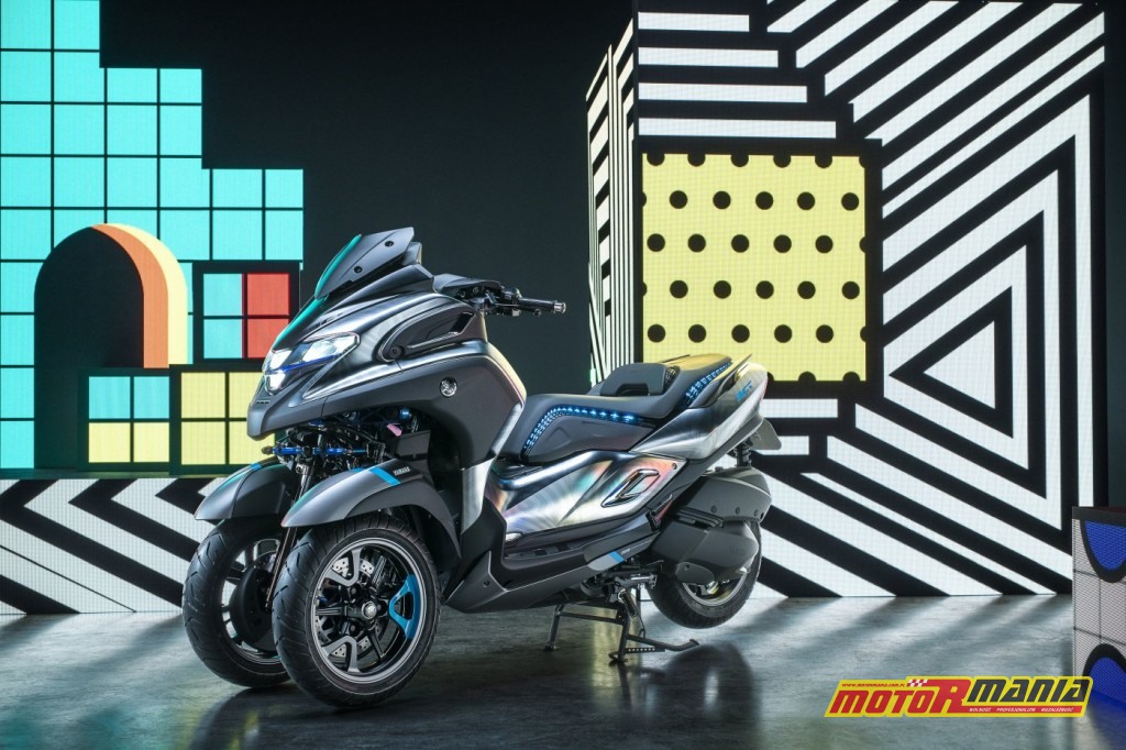 Koncepcyjna Yamaha 3CT zaprezentowana na EICMA 2018
