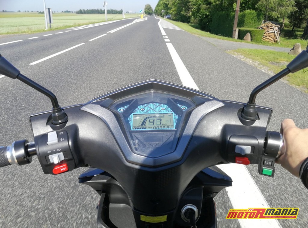 47 km/h na liczniku to jakieś xx km/h według GPS.