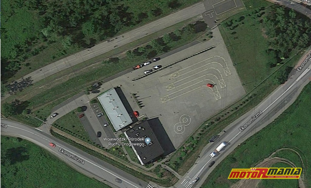 WORD w Rybniku - zdjęcie satelitarne Google Maps.