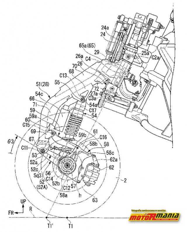 Honda trzykolowiec patent (3)
