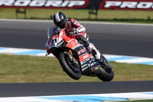 Bayliss w akcji - zdjęcie Ducati