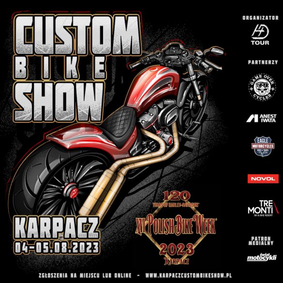 I Karpacz Custom Bike Show 2023 - 4-5 sierpnia